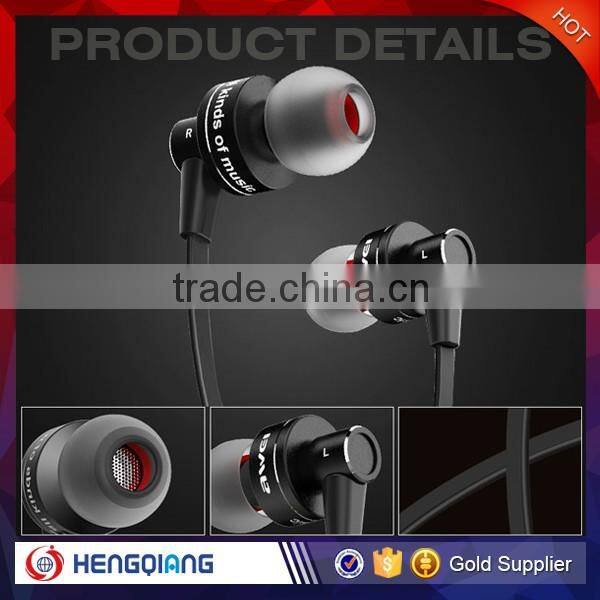 new product stereo sound bass noise reducing sport earphone