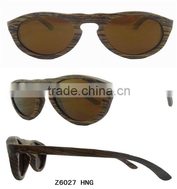 Fashion Sun Glasses Wooden Glasses Bamboo Sunglasses China Factory