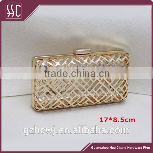 2015 ladies purse frame metal clutch bag frame