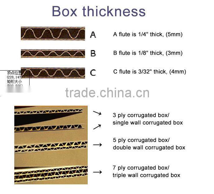 Custom shipping paper corrugated cardboard boxes manufacturer