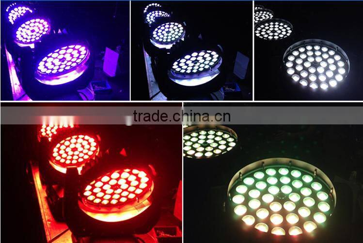 Touch screen 36X10W RGBW 4IN1 LED zoom moving head wash stage light
