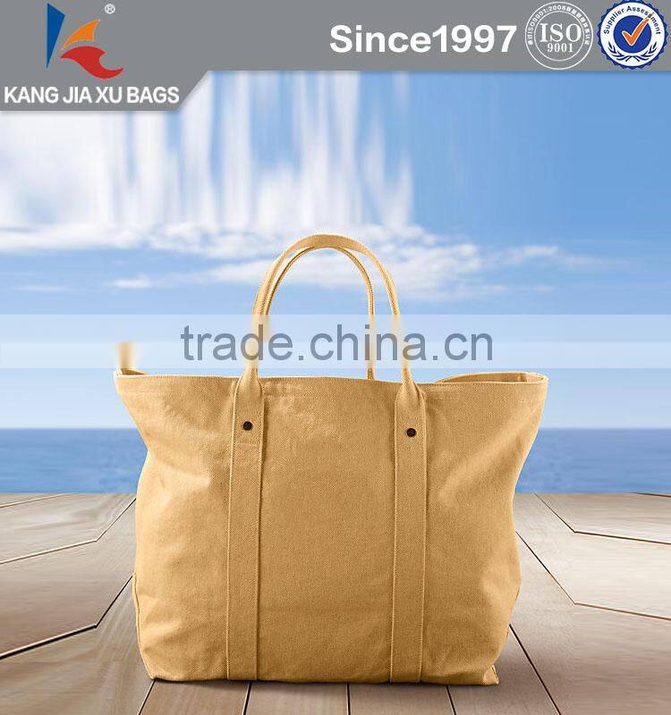 Luxury Full Color Print Canvas Beach Bag Durable and Waterproof