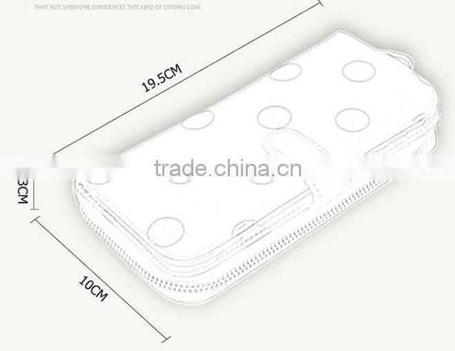 China Style Women Floral Canvas Wallet Coin Purse