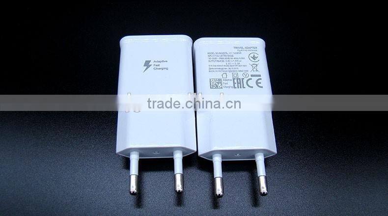 EU USB travel wall power adapter single port dual port charger 5V 2A for Samsung for moblie phone