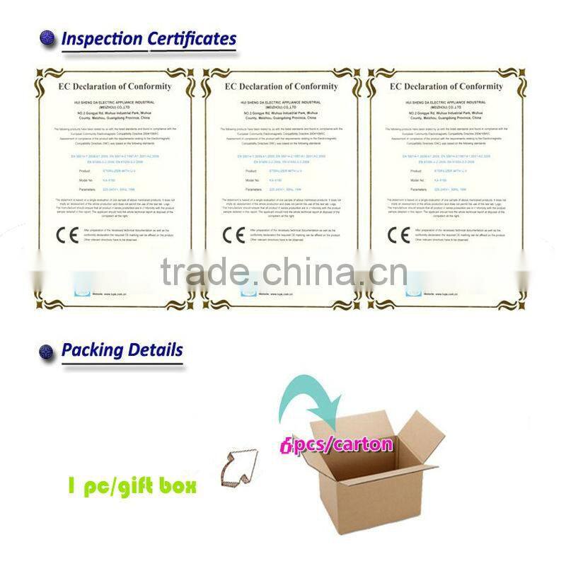 Smart design electronic Air Purifier with air quality sensor