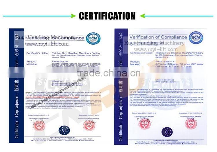 High quality electric wire rope hoist/trolley truck