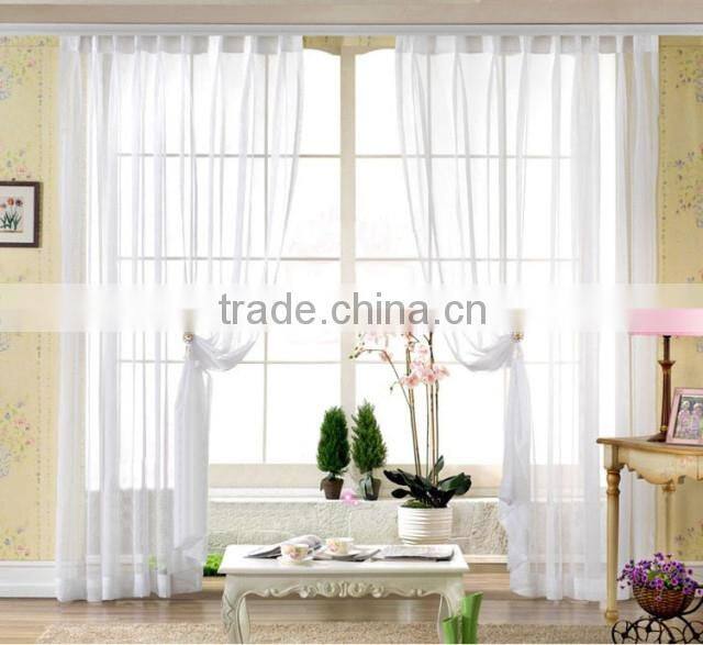 Wholesale Organza Sheer Curtain Polyester Fabric