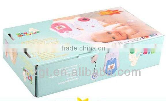 Mini 2.4G wireless 1.8" TFT LCD video baby monitor 4 channels rechargeable monitor