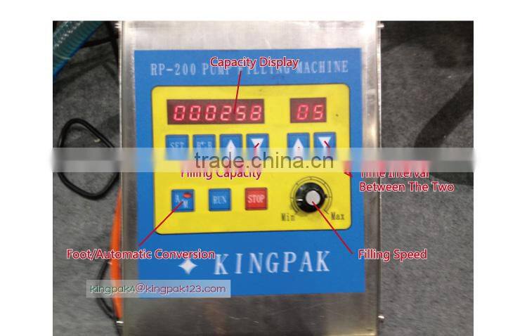 RP200 Microcomputer Control Syrup And Honey Stick Filling Machine