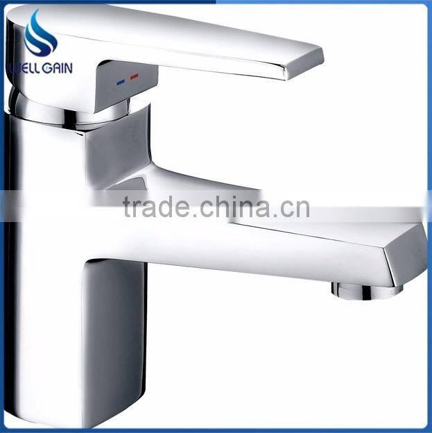 Classic single whole zinc handle brass body kitchen faucet MARTI wall mouned chrome plating kitchen mixer