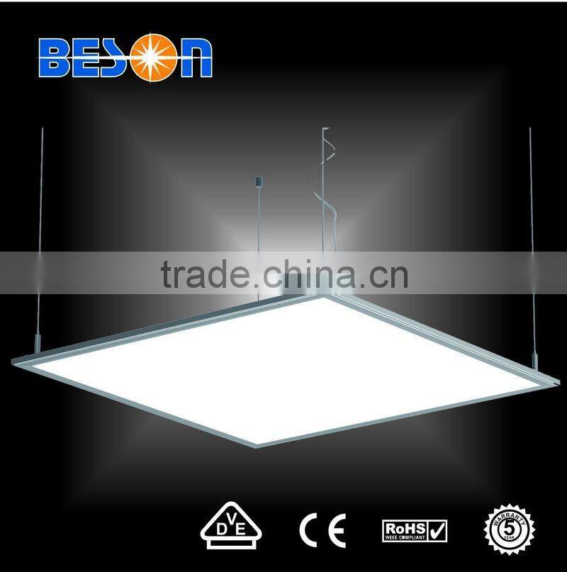 sensor dimmable 5 years CE ROHS VDE led panel light 62x62