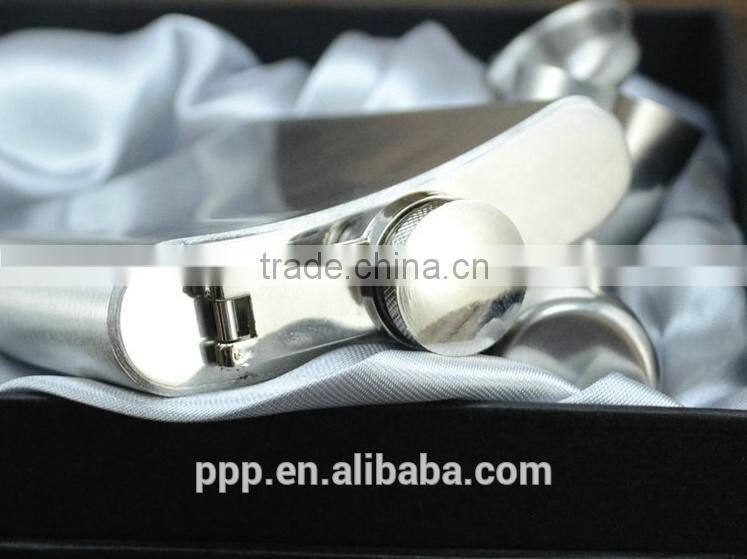 6oz hip flasks for men/ mini metal flask/ standard size hip flask