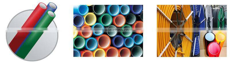 HDPE PE Micro duct silicium tube making machine/production line