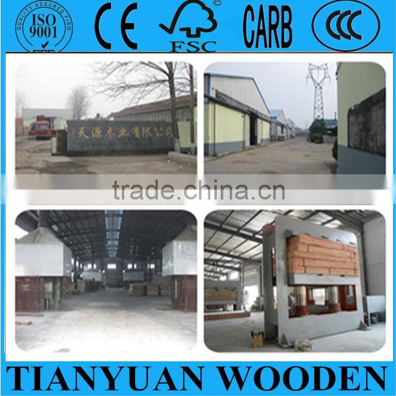 1220*2440*18mm Bintangor/Okoume Veneer Falcata Blockboard