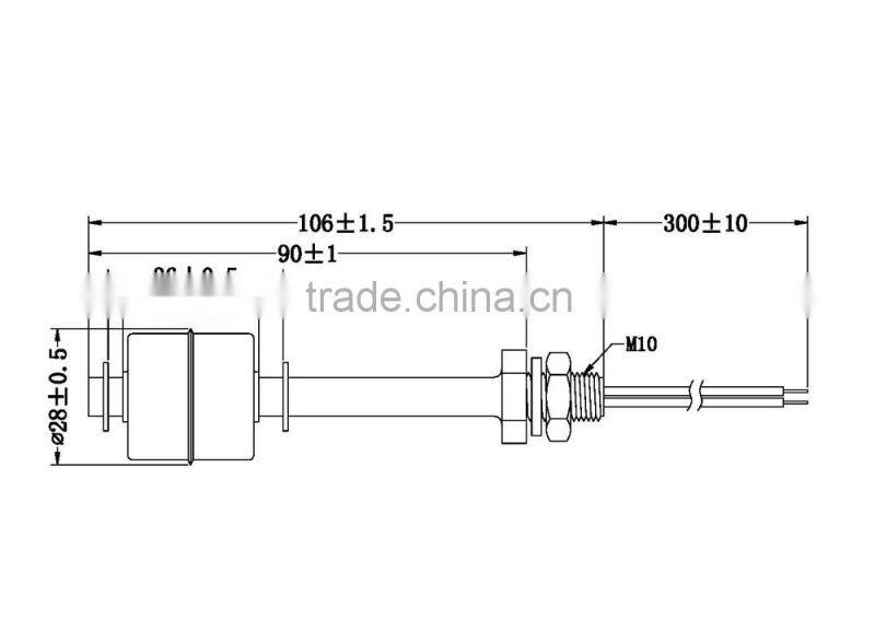 level switch stainless material
