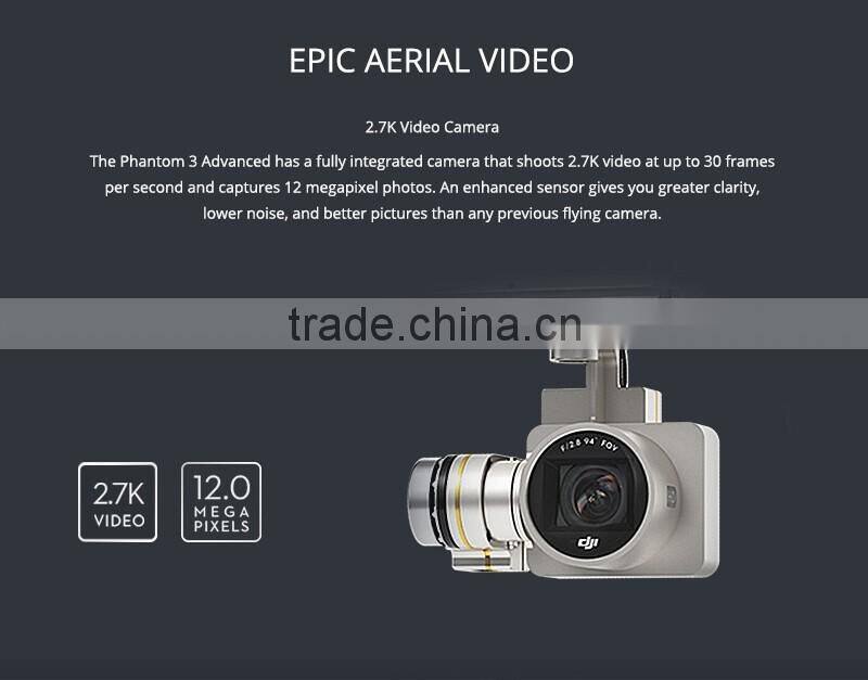 DJI Phantom 3 Advanced Quadcopter 2.7K HD Video and 3-Axis Gimbal