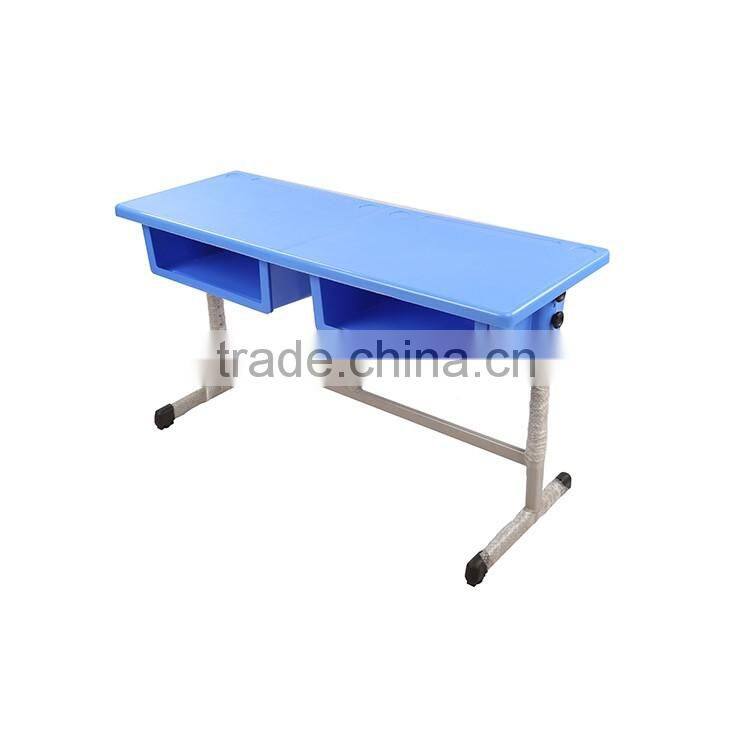 Student modern reading double seats school reading table