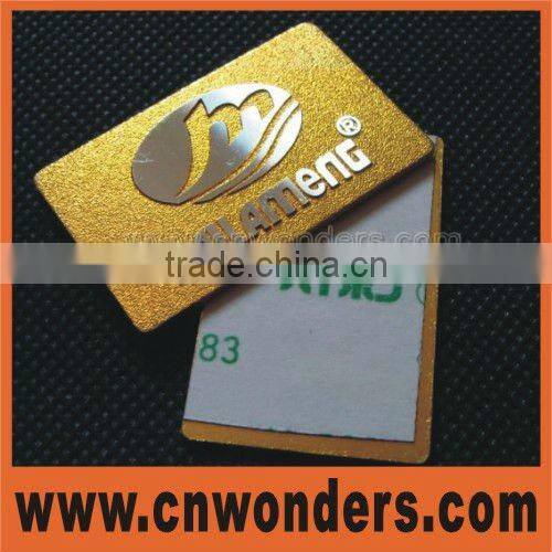 High quality customized metal label
