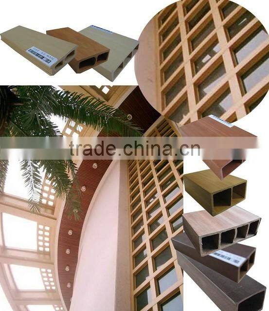 plastic wpc pvc profile machine extruder line