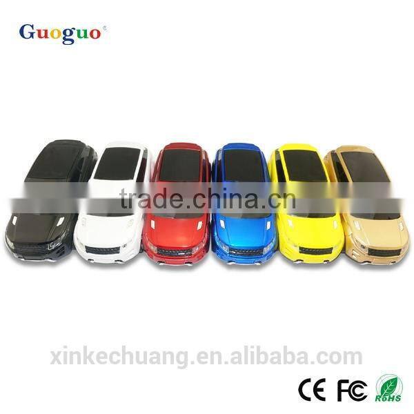Guoguo 2016 new design mini colordul cool car portable 4400mAh power bank for iphone7