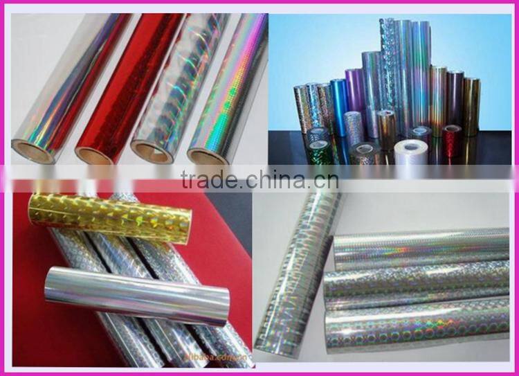 BOPP holographic lamination film for packing and printing