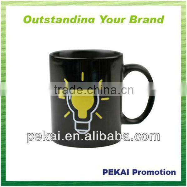 Hot selling miracle color changing mug promotional gift, magic mug,coffee mug for promotion