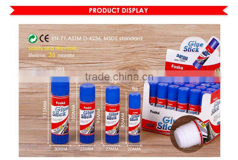 High Quality All Size PVP Glue Stick/Stationery Glue Stick