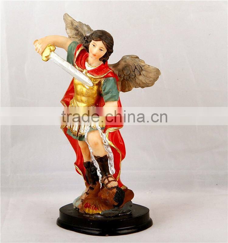 St Saint Michael Statue catholic figure religious figurine statue