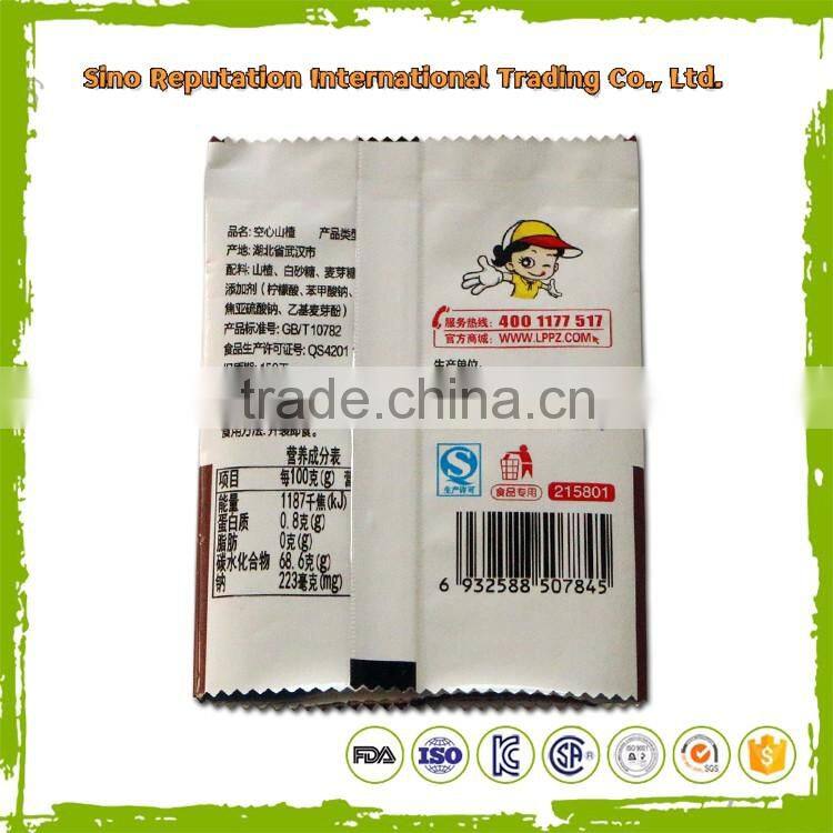 wholesale Back Center Sealed Packaging Bag For Rubber Gloves