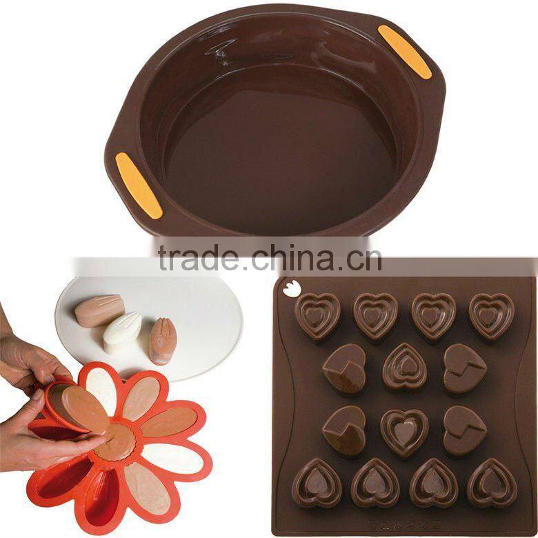 fashion high quality moldes de silicone vela