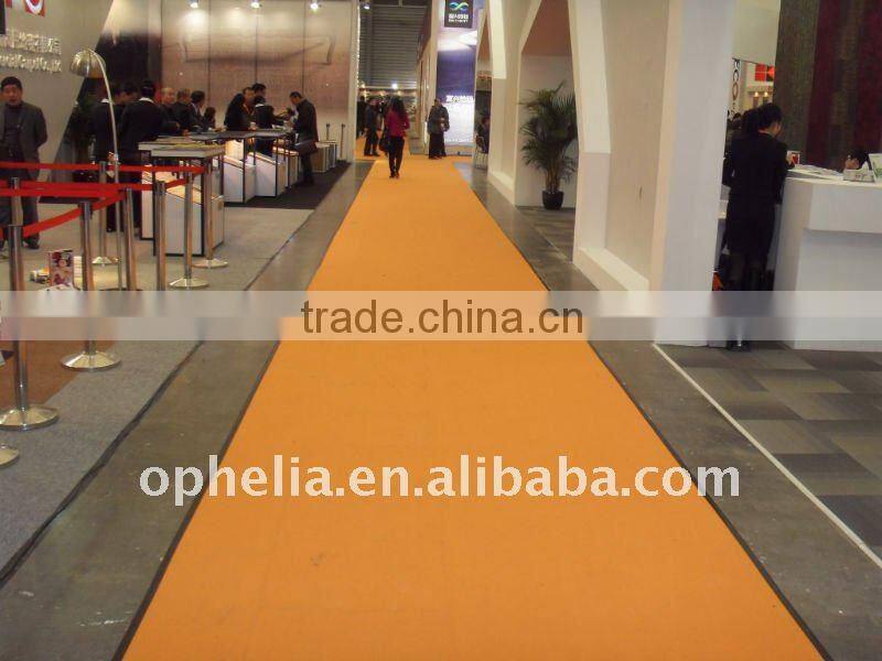 100% polyester Needle Punched Nonwoven Exhibition Carpet