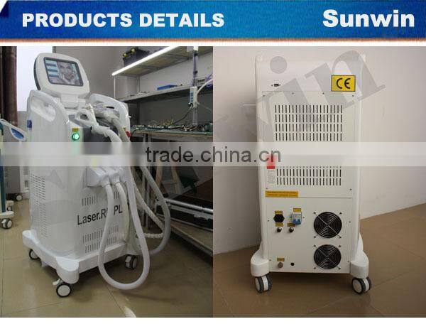 medical CE approval pain free fast hair removal elight with factory price