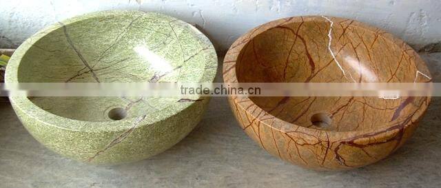 free standing counter top black granite washbasins