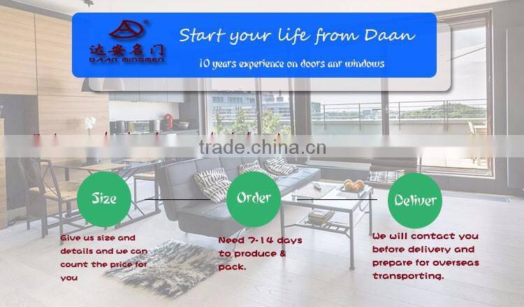 great quality meeting room aluminum round door with fixed glass panel