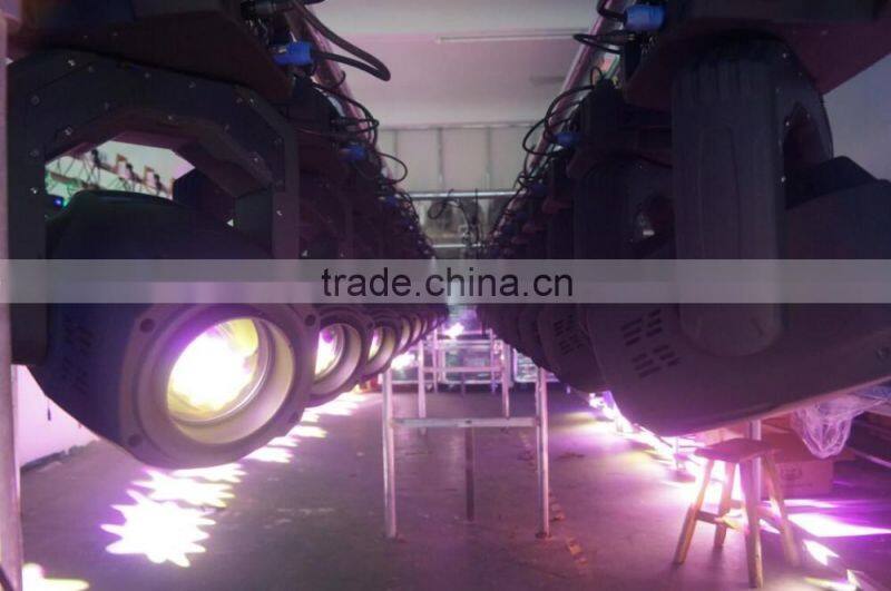 shooting with strong brightness 17r beam spot wash 3 in 1 350w moving head light