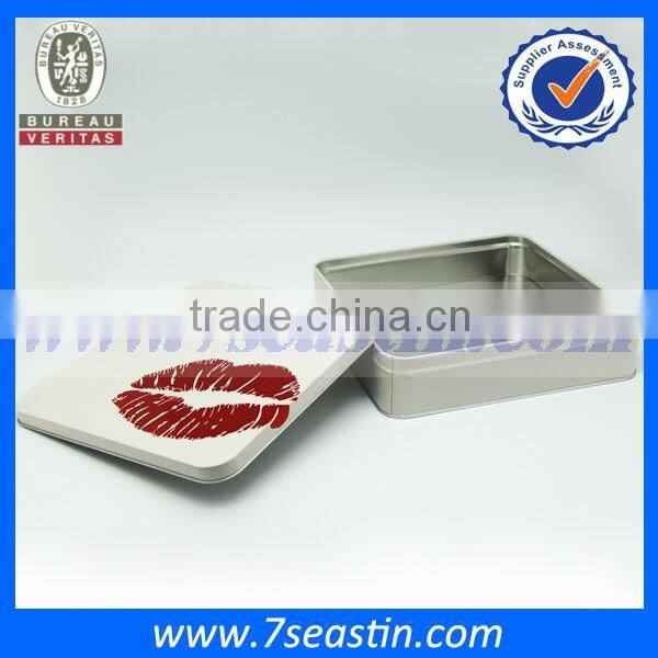 food grade europe biscuit metal tin box