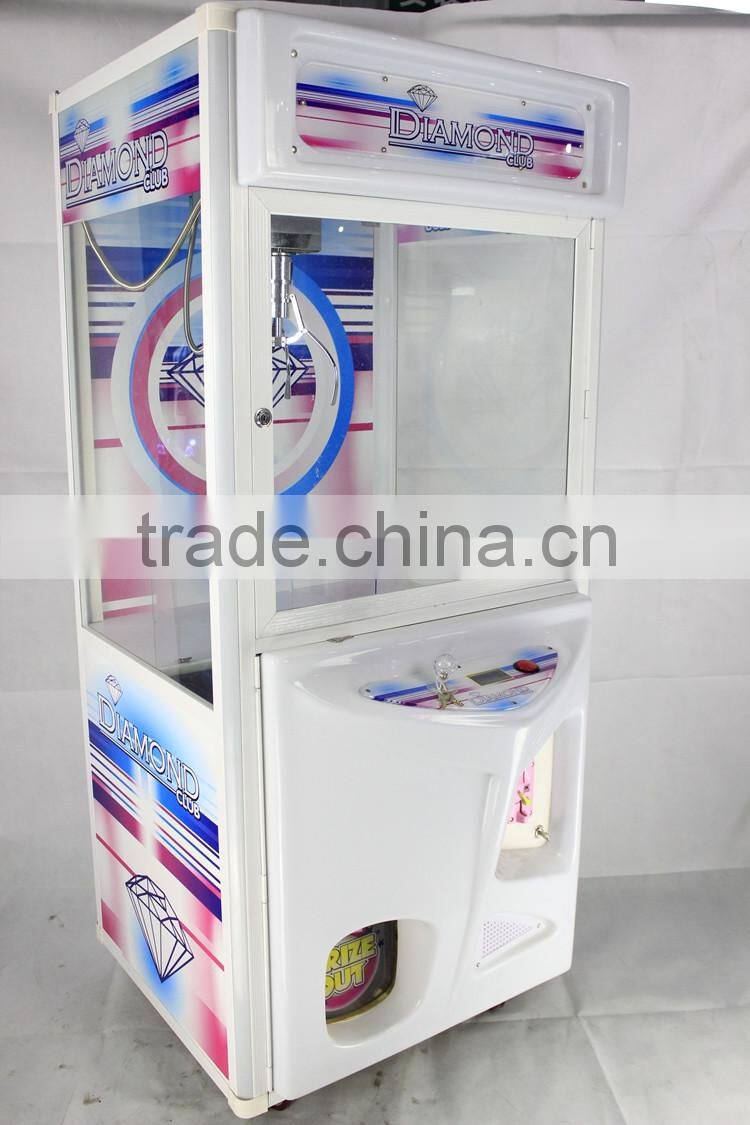 Coin operated crane machine capsule toy vending machine small toy crane machine