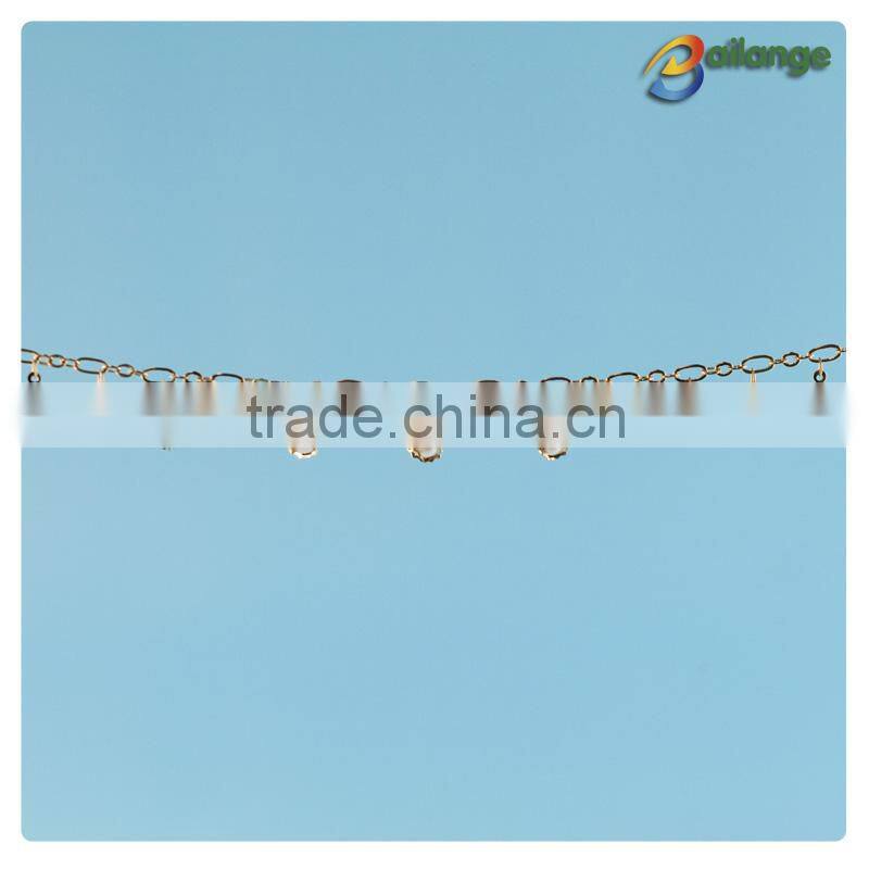 2015 new arrival made in China high quality fashion Crystal key chain garment accessory