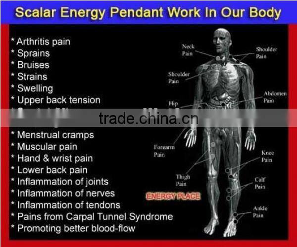 High ion Chi pendant,do your logo on Glass pendant