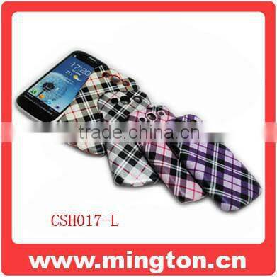 Decorative pattern Leather phone cover for samsung galaxy s3