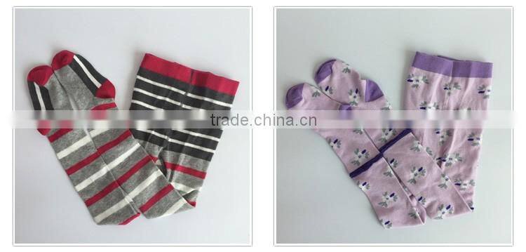 Stripe flower cartoon design baby tights,manufacturer baby tights,baby tights