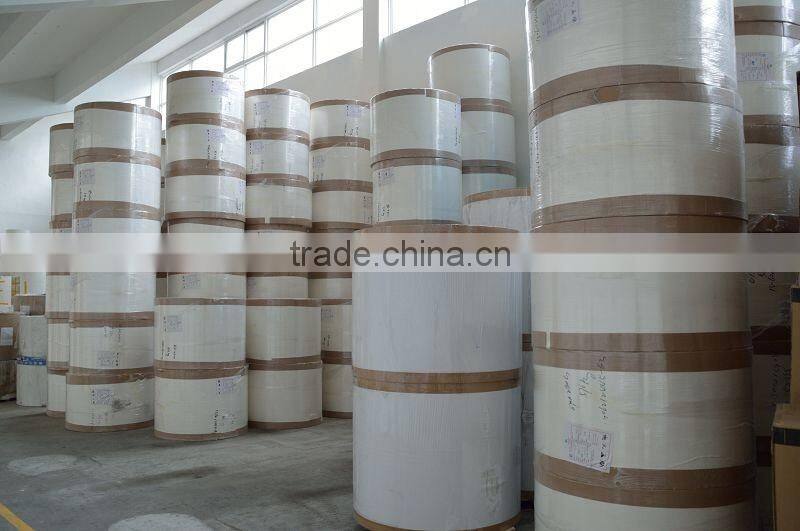 16oz customer printing single PE coated coffee cup paper fan