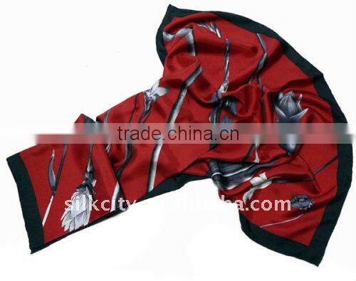 2011 Winter Newest Colorful square silk Scarf