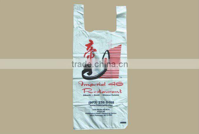 disposable plastic take away bags