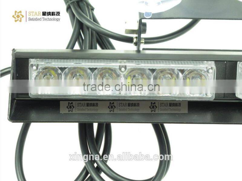 12V Light bar red and blue led warning light (XN-186BS-2)
