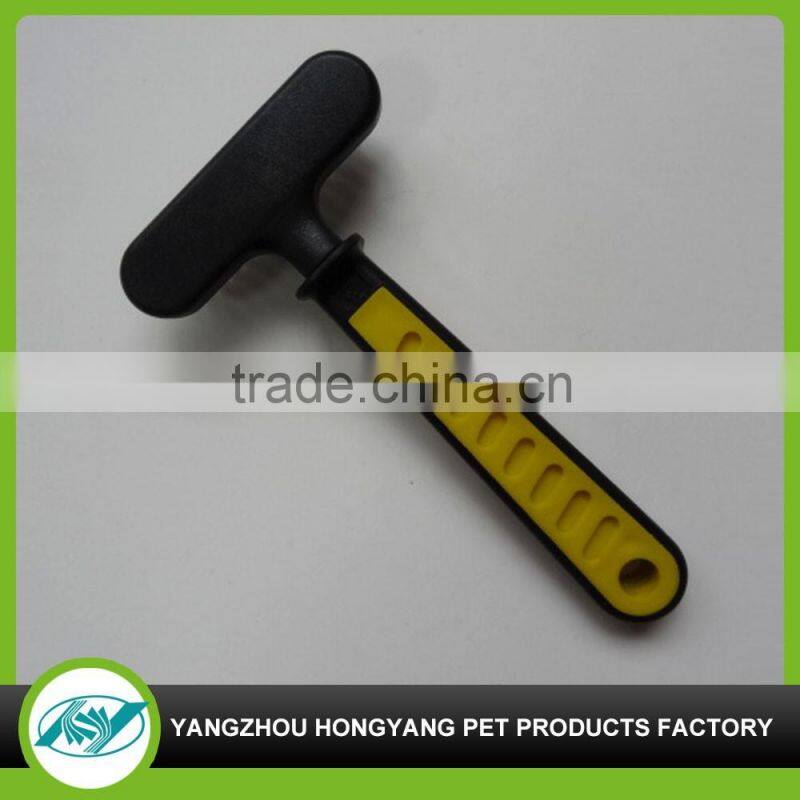 Dog cutting brush comb that cuts hair