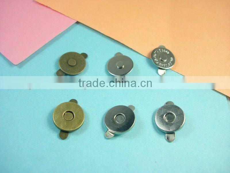 china manufacturer for 18mm magnetic button for handbag