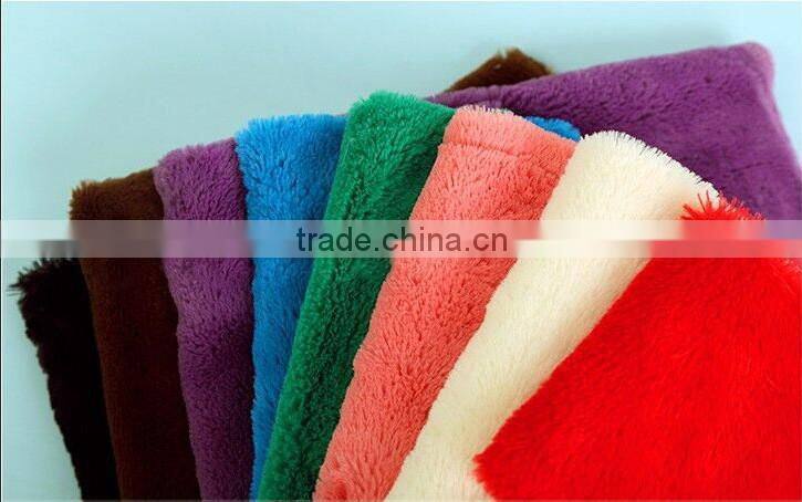 100% polyester filling for plush toy for sofa for bedding abaya fabric plush fabric