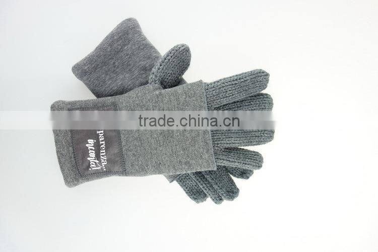 Good reputation professional trade assurance woolen knitted glove