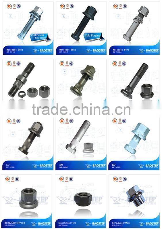 Truck wheel nut for Nissan/Mitsubishi/Hino/Isuzu/Hyundai